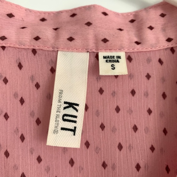 Beautiful Pink Blouse🌸tiny burgundy Diamonds throughout🌸 New from Nordstrom!🌸 - Picture 9 of 12